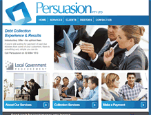 Tablet Screenshot of persuasion.net.au
